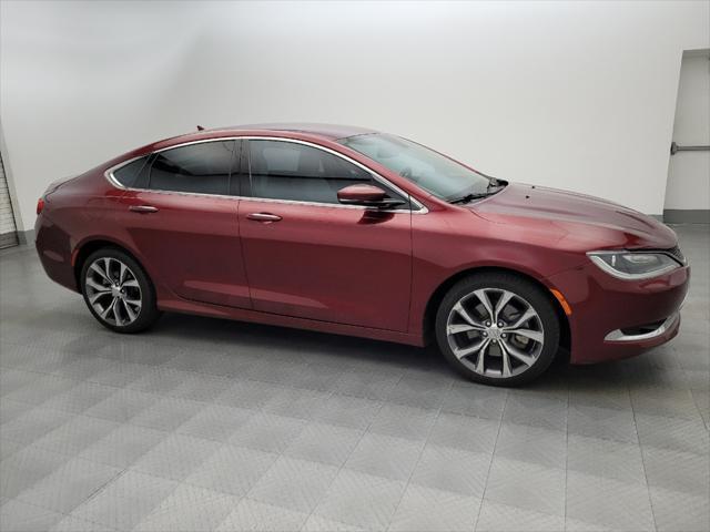 used 2015 Chrysler 200 car, priced at $13,595