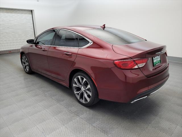 used 2015 Chrysler 200 car, priced at $13,595