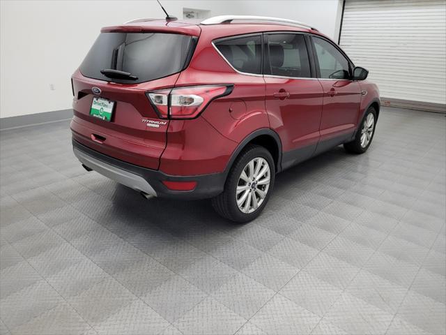 used 2017 Ford Escape car, priced at $15,895