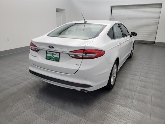 used 2018 Ford Fusion car, priced at $13,895