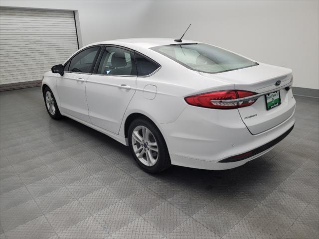 used 2018 Ford Fusion car, priced at $13,895