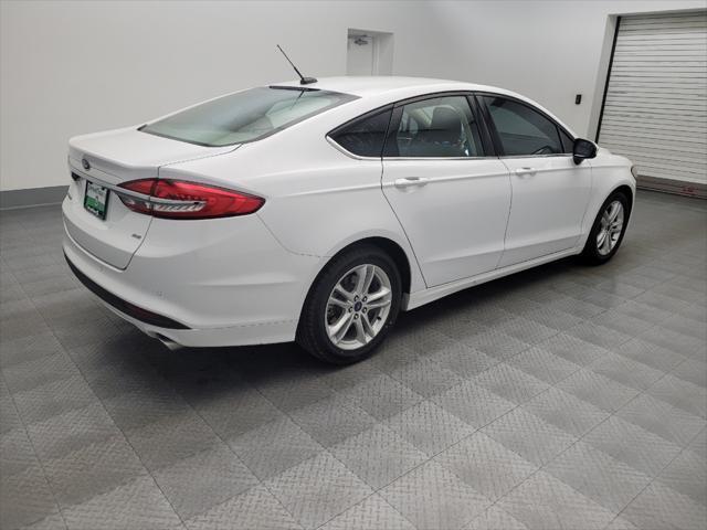 used 2018 Ford Fusion car, priced at $13,895