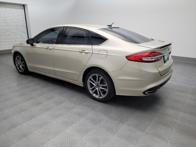 used 2017 Ford Fusion car, priced at $14,495