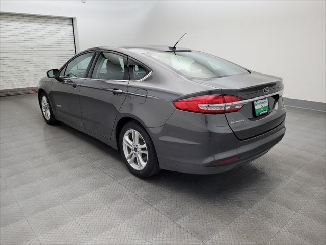 used 2018 Ford Fusion Hybrid car, priced at $15,295