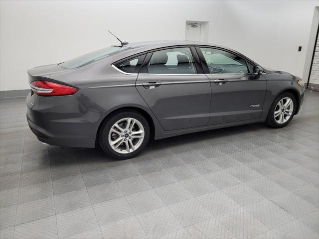 used 2018 Ford Fusion Hybrid car, priced at $15,295