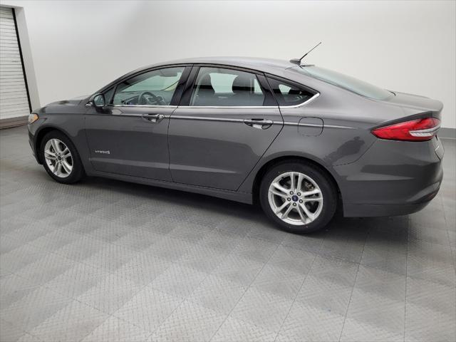 used 2018 Ford Fusion Hybrid car, priced at $15,295