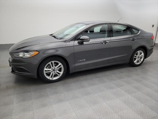 used 2018 Ford Fusion Hybrid car, priced at $15,295