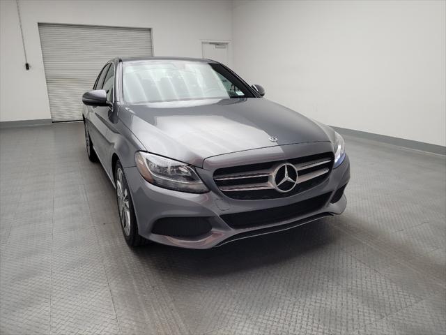 used 2018 Mercedes-Benz C-Class car, priced at $22,095