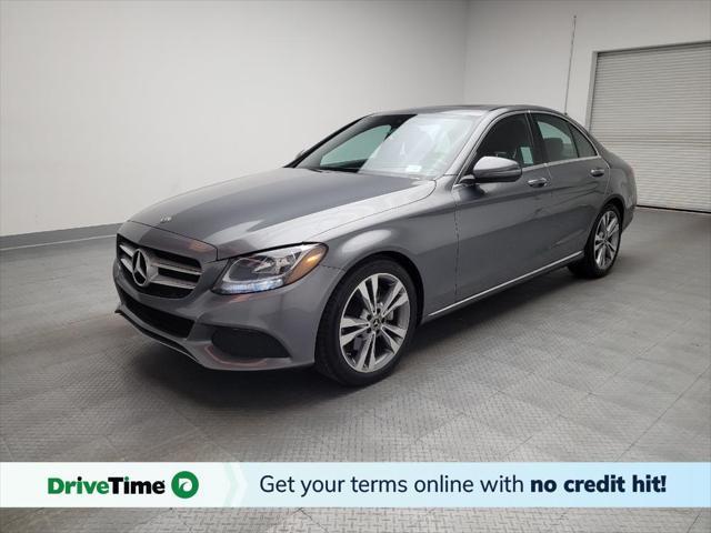 used 2018 Mercedes-Benz C-Class car, priced at $22,095