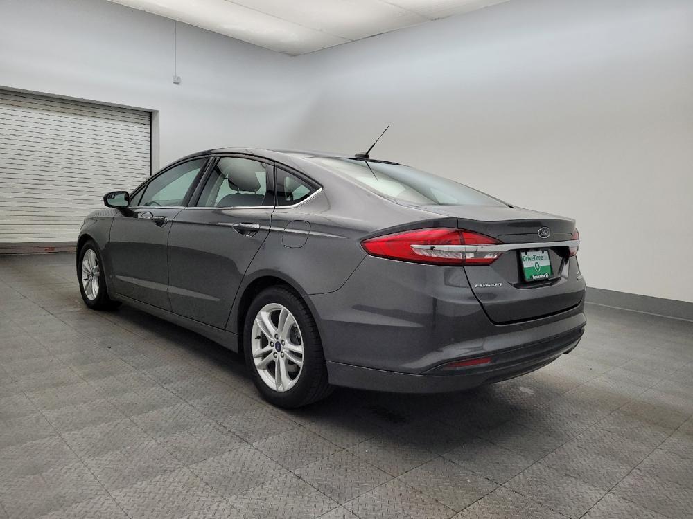 used 2018 Ford Fusion car, priced at $16,095