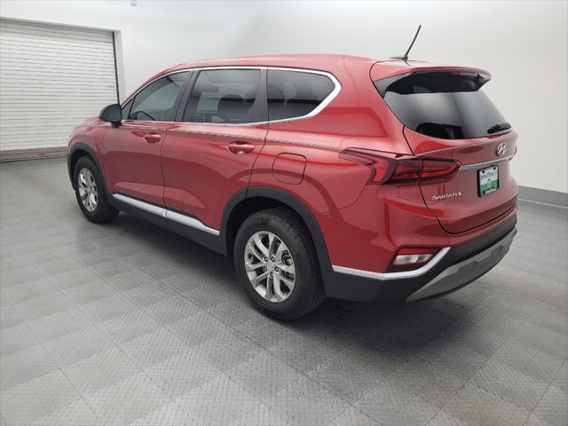 used 2019 Hyundai Santa Fe car, priced at $19,995