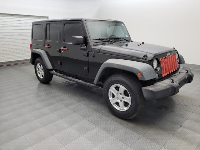 used 2014 Jeep Wrangler Unlimited car, priced at $19,995