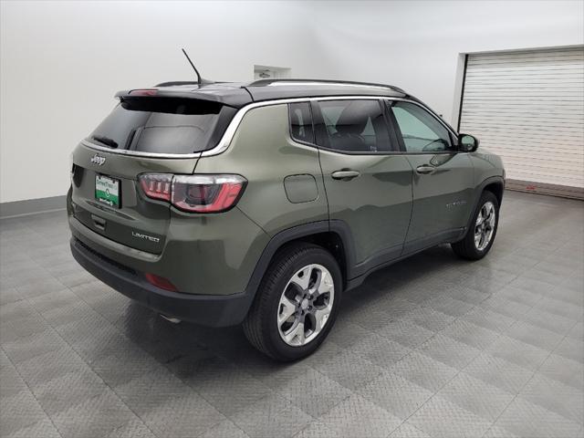 used 2021 Jeep Compass car, priced at $18,095