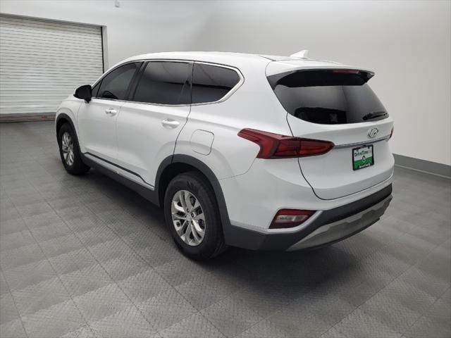 used 2020 Hyundai Santa Fe car, priced at $18,595