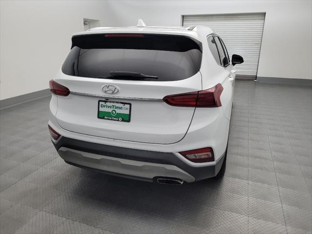 used 2020 Hyundai Santa Fe car, priced at $18,595