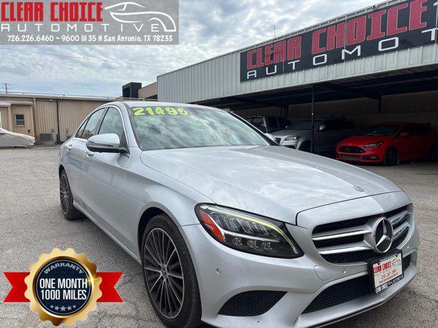 used 2021 Mercedes-Benz C-Class car, priced at $20,495