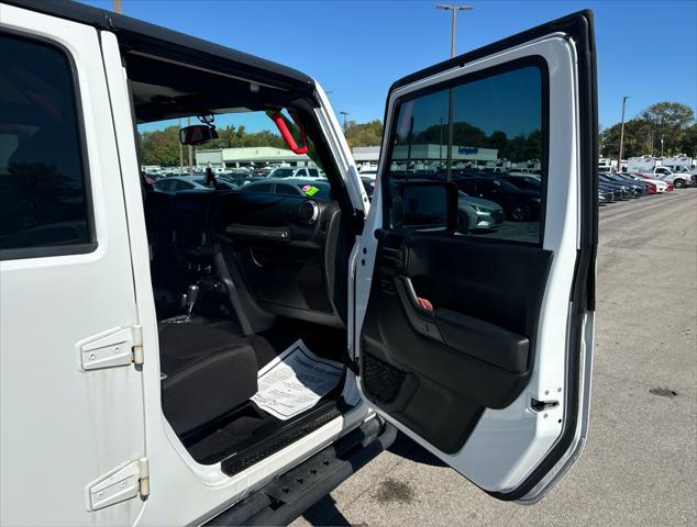 used 2013 Jeep Wrangler Unlimited car, priced at $15,980