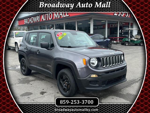 used 2018 Jeep Renegade car, priced at $12,980