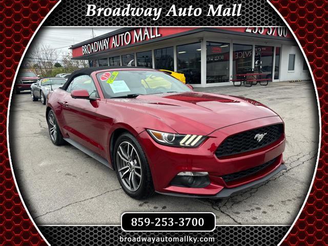 used 2017 Ford Mustang car, priced at $17,980