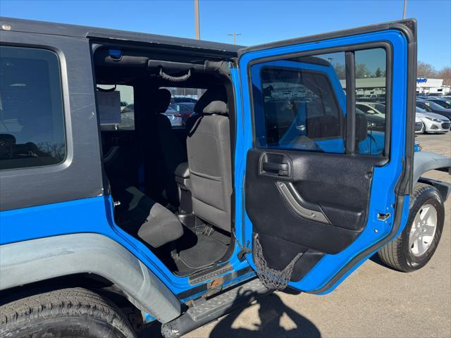 used 2012 Jeep Wrangler Unlimited car, priced at $10,980