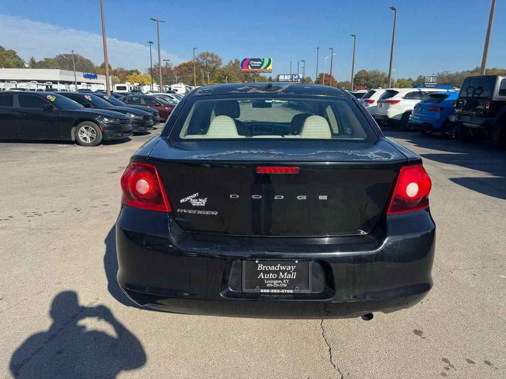 used 2013 Dodge Avenger car, priced at $5,980