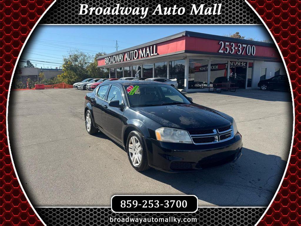 used 2013 Dodge Avenger car, priced at $5,980