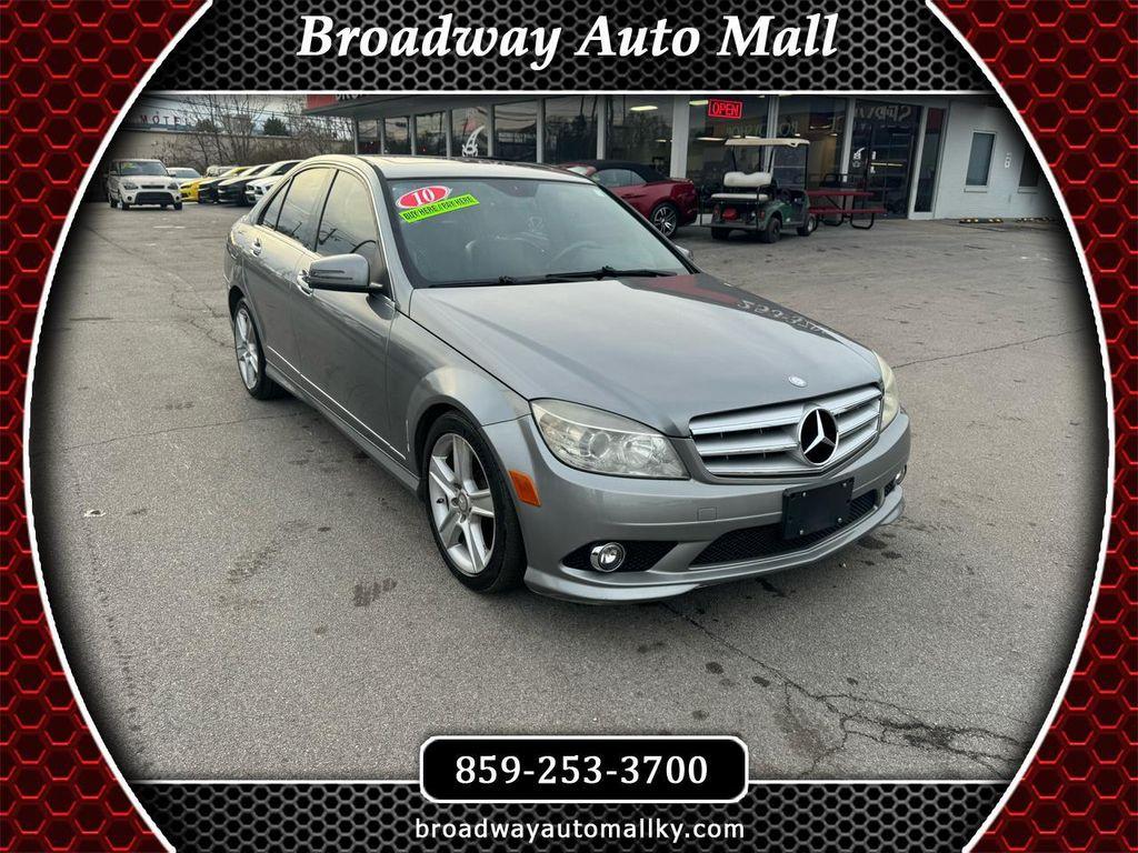 used 2010 Mercedes-Benz C-Class car, priced at $7,980