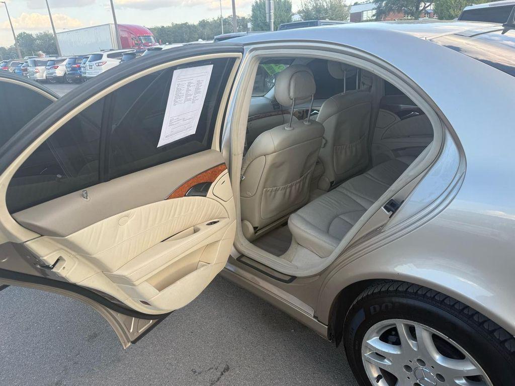 used 2003 Mercedes-Benz E-Class car, priced at $4,980