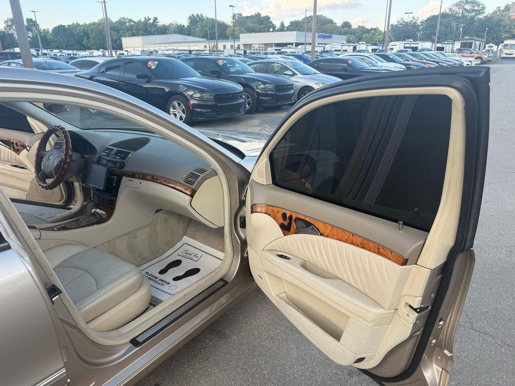 used 2003 Mercedes-Benz E-Class car, priced at $4,980