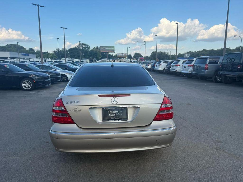 used 2003 Mercedes-Benz E-Class car, priced at $4,980
