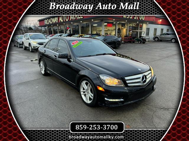 used 2013 Mercedes-Benz C-Class car, priced at $11,980