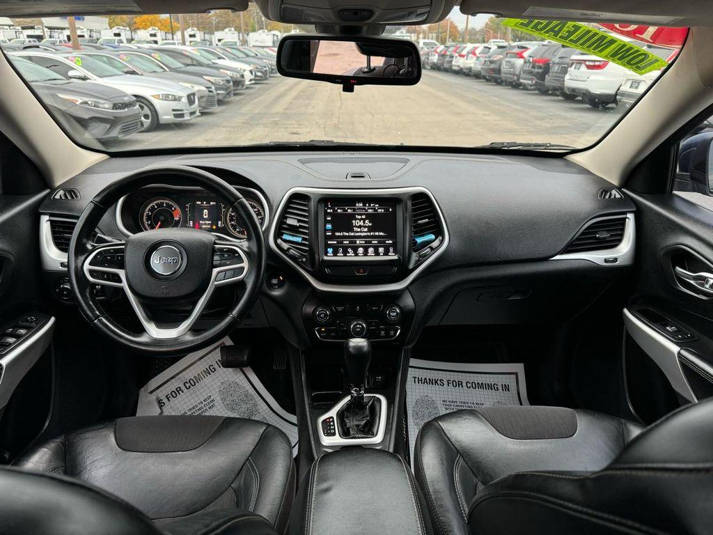 used 2018 Jeep Cherokee car, priced at $12,980