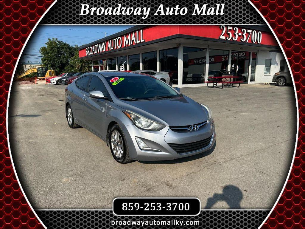 used 2015 Hyundai Elantra car, priced at $6,450
