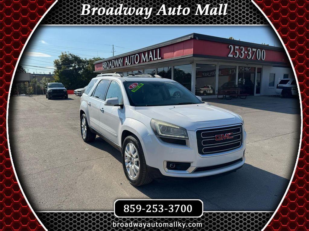 used 2016 GMC Acadia car, priced at $7,980