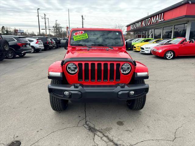 used 2021 Jeep Wrangler Unlimited car, priced at $32,980