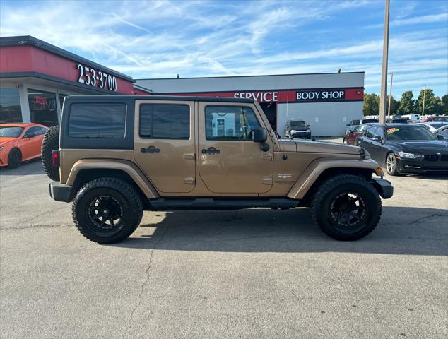 used 2015 Jeep Wrangler Unlimited car, priced at $19,980