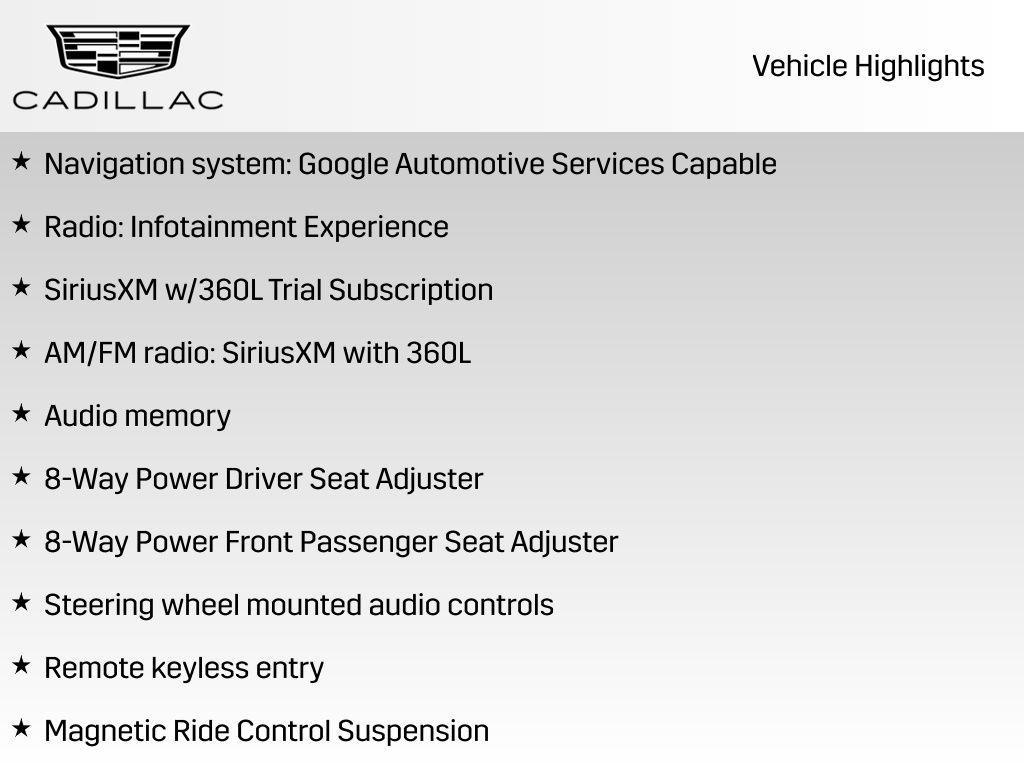new 2025 Cadillac Escalade IQ car, priced at $131,880