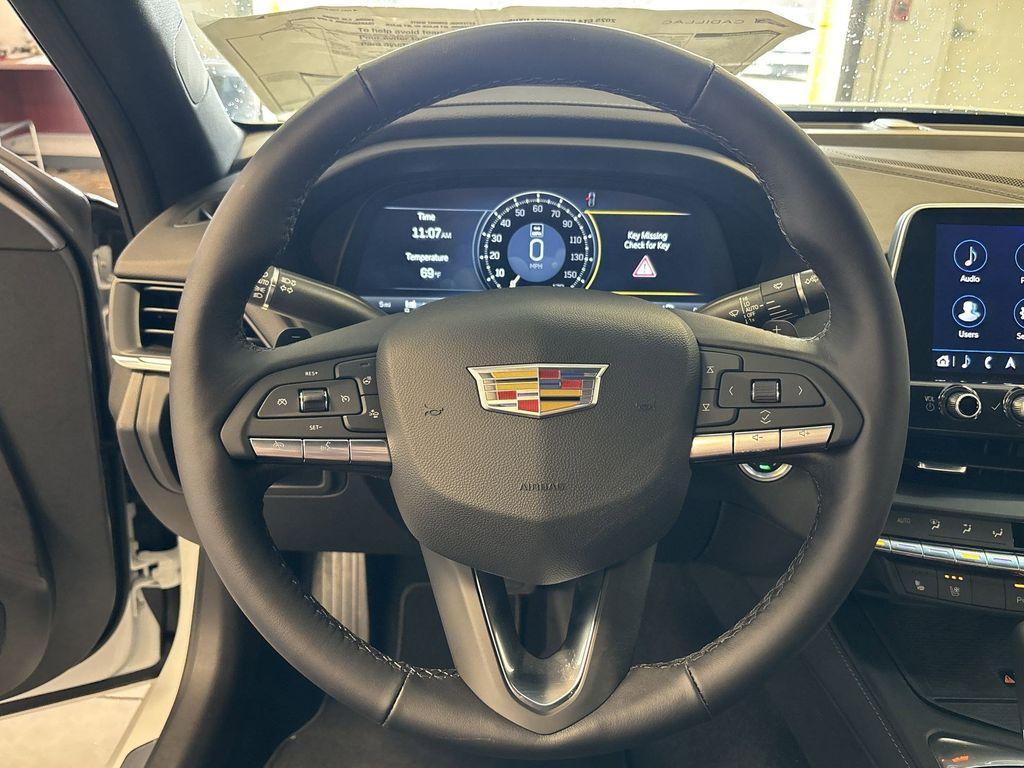 new 2025 Cadillac CT4 car, priced at $44,505