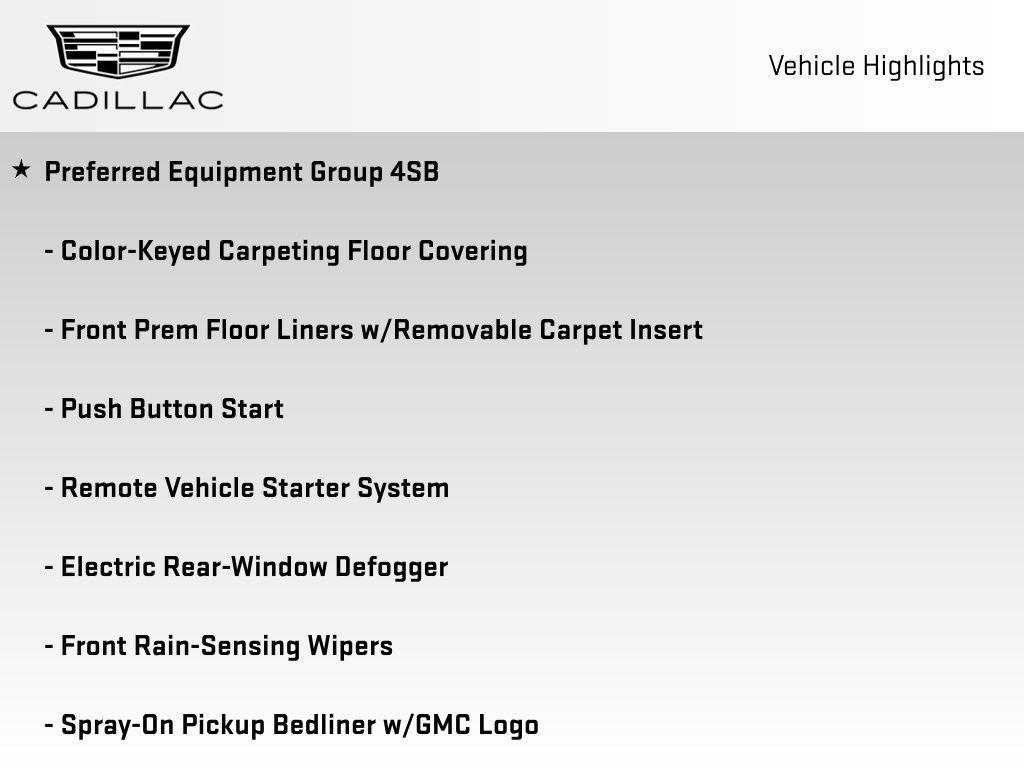 new 2026 GMC Sierra 1500 car, priced at $68,590