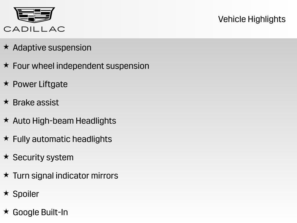 new 2025 Cadillac Escalade IQ car, priced at $133,110