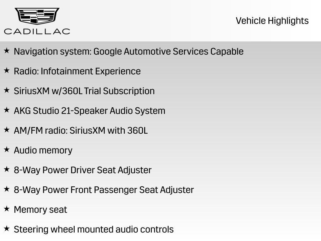 new 2025 Cadillac Escalade IQ car, priced at $130,490