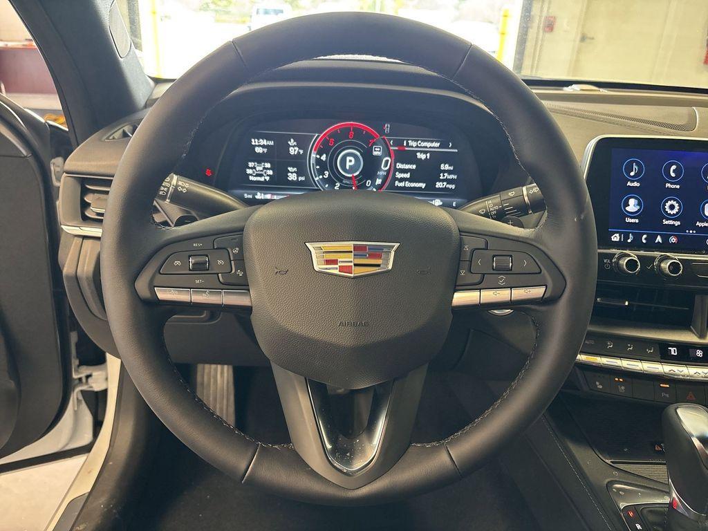 new 2025 Cadillac CT4 car, priced at $45,730
