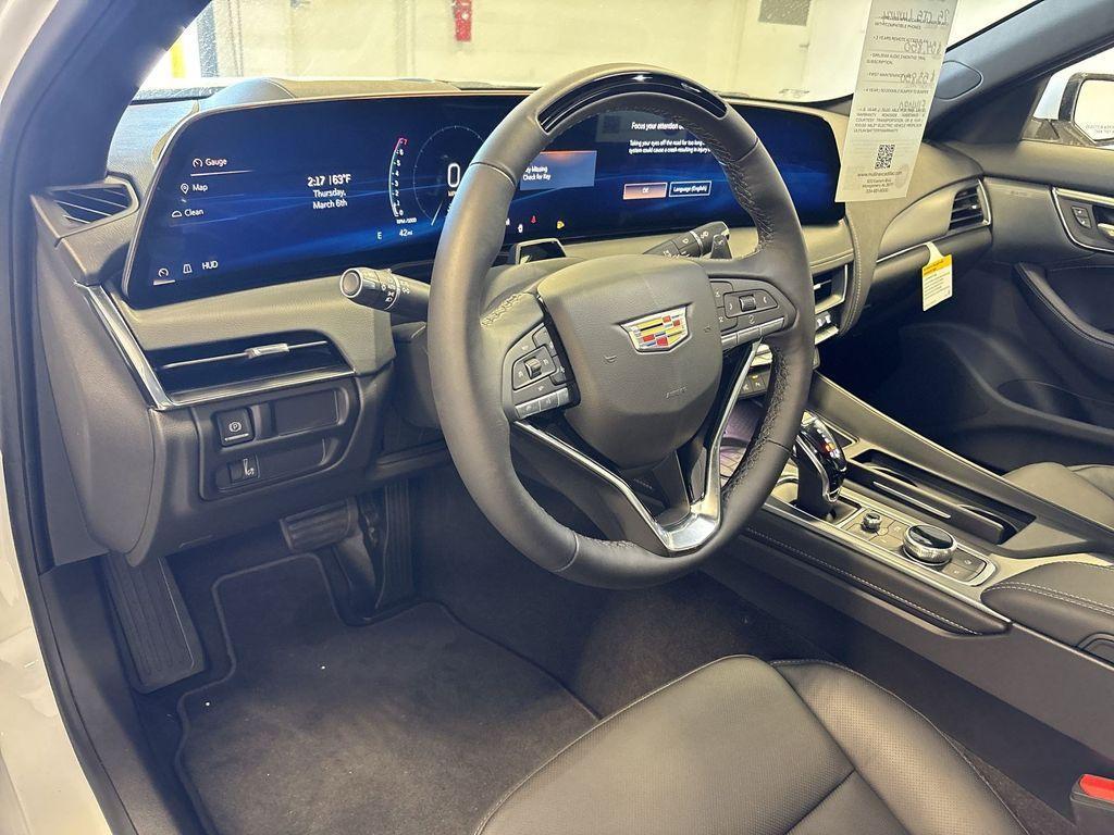 new 2025 Cadillac CT5 car, priced at $53,850