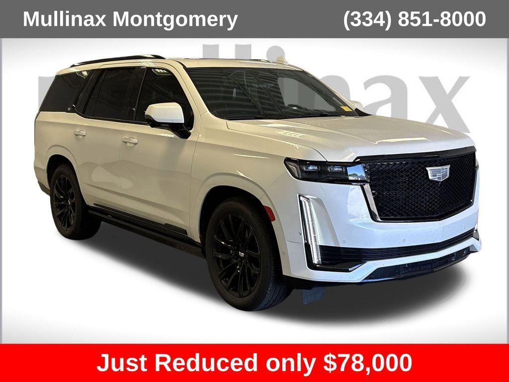 used 2023 Cadillac Escalade car, priced at $78,000