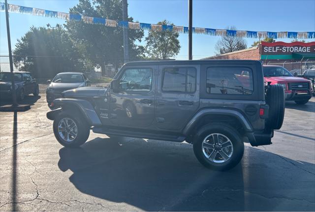 used 2020 Jeep Wrangler Unlimited car, priced at $30,992