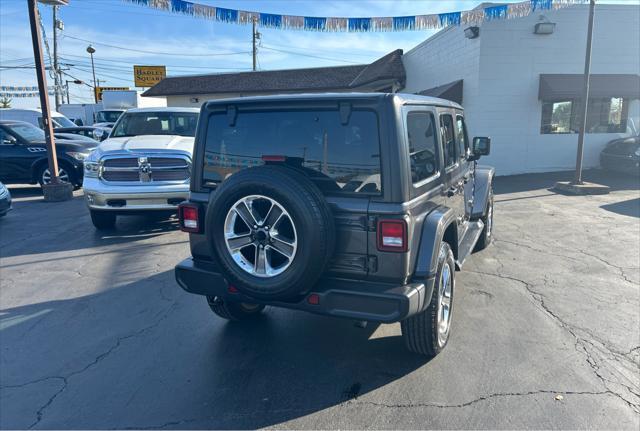 used 2020 Jeep Wrangler Unlimited car, priced at $30,992