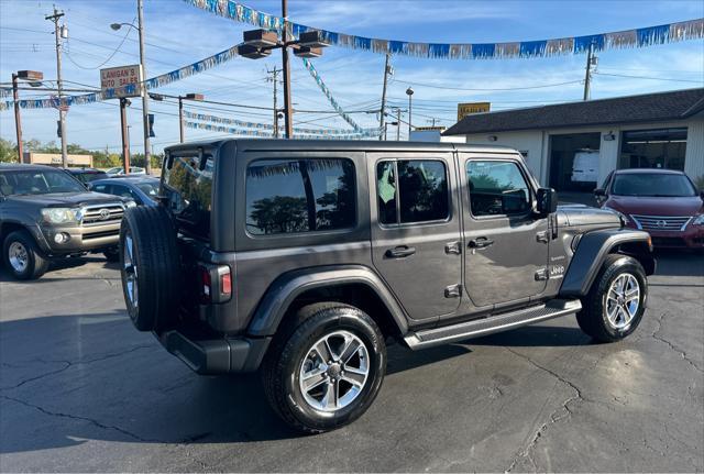 used 2020 Jeep Wrangler Unlimited car, priced at $30,992