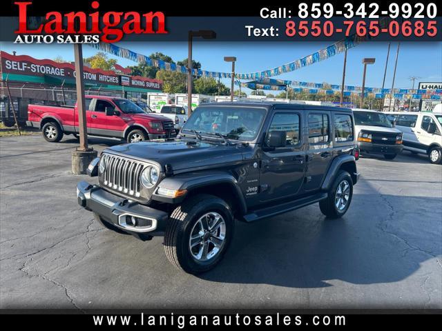 used 2020 Jeep Wrangler Unlimited car, priced at $30,992