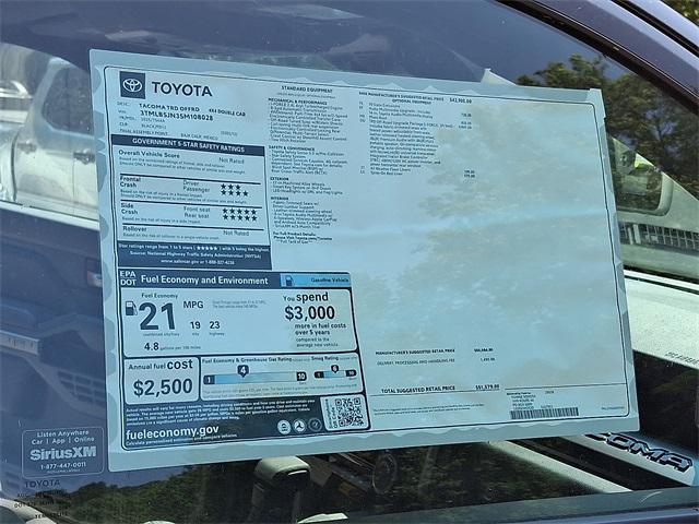 new 2025 Toyota Tacoma car, priced at $51,579