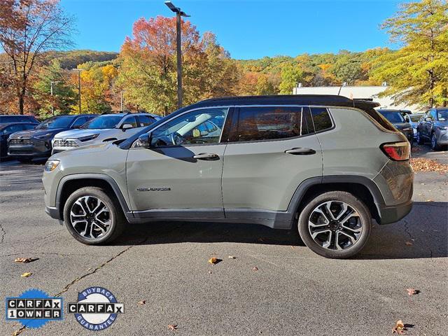used 2022 Jeep Compass car, priced at $22,104
